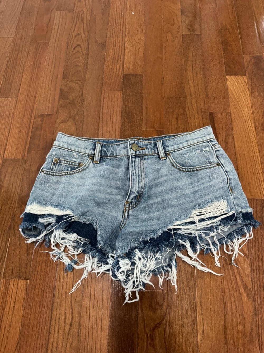 BDG (Urban Outfitters) Distressed Denim Cutoff Shorts